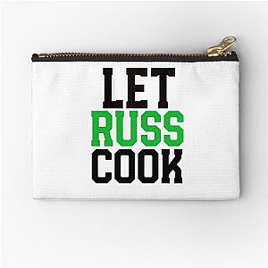 Let russ cook Zipper Pouch