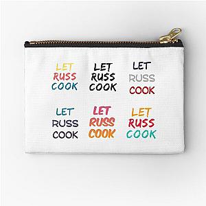 Let Russ Cook Zipper Pouch