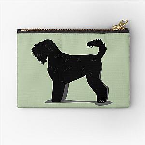 The Black Russian Terrier by IxCO Zipper Pouch