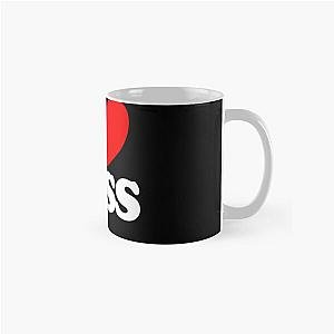 I Love Russ Red Heart I Love Russ Gear Classic Mug