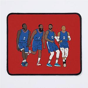 Kawhi, Harden, PG & Russ Mouse Pad