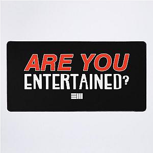 Russ Merch Are You Entertained Desk Mat