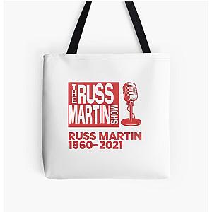 Russ Martin : the russ martin show All Over Print Tote Bag