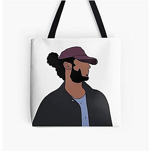 russ All Over Print Tote Bag