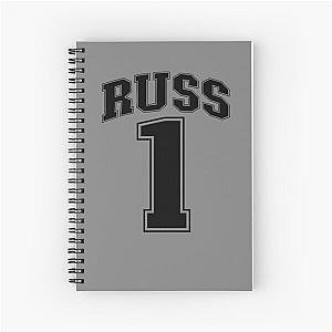 Russ 1 Jersey I Love Russ Russ Lover Jersey 1 Russ Gear Spiral Notebook