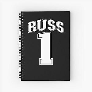 Russ 1 Jersey I Love Russ Russ Lover Jersey 1 Russ Gear Spiral Notebook