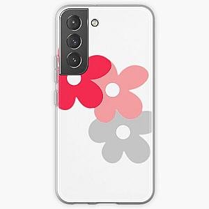 Rutgers University Red Flowers Sticker Samsung Galaxy Soft Case RB0211