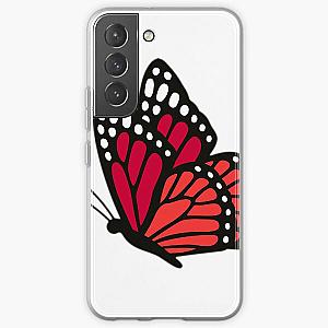 Rutgers Red Butterfly Sticker Samsung Galaxy Soft Case RB0211