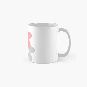 Rutgers University Red Flowers Sticker Classic Mug RB0211