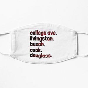 Rutgers Campuses Flat Mask RB0211