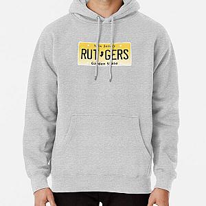New Jersey RU License Plate Pullover Hoodie RB0211