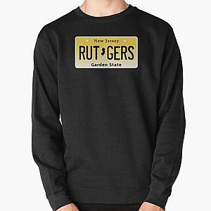 New Jersey RU License Plate Pullover Sweatshirt RB0211