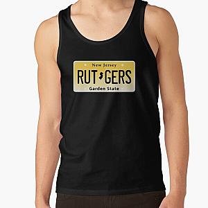 New Jersey RU License Plate Tank Top RB0211