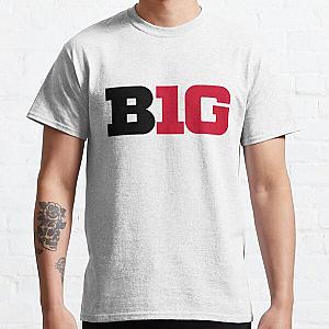 big ten logo- rutgers colors Classic T-Shirt RB0211