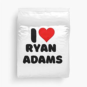 I Love Ryan Adams Duvet Cover