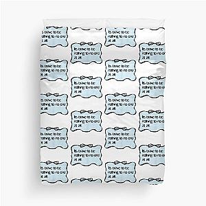 ribbons ryan beatty - lyrics quote Duvet Cover