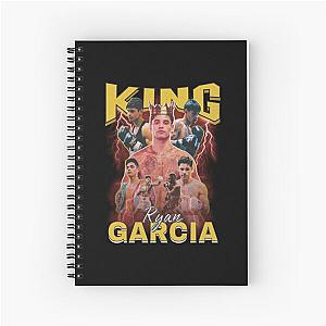 King Ryan Garcia Boxing - King Ryan Garcia Original Aesthetic Tribute Spiral Notebook