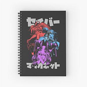 Les Marionettes Spiral Notebook in Color