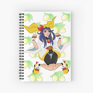 Lime Saber J Spiral Notebook