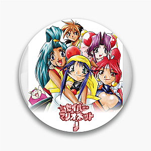 J for Justice, J for Joy Saber Marionette J Pins