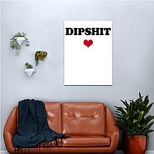 Sabrina Carpenter Merch Dipshit Canvas Print Premium Merch Store