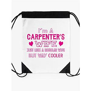 Carpenters Wife Drawstring Bag Premium Merch Store