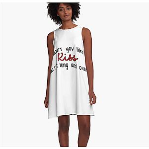 Sabrina Carpenter Lyrics A-Line Dress Premium Merch Store