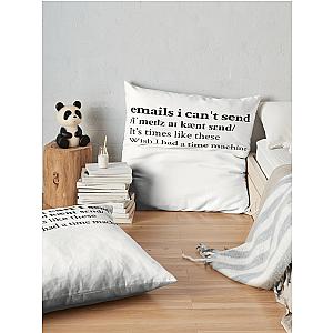 Sabrina Carpenter Emails I Can T Send Aesthetic Quote Lyrics Throw Pillow Premium Merch Store