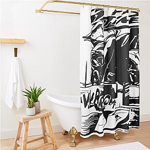 Sabrina Carpenter Merch Fast Times Shower Curtain Premium Merch Store