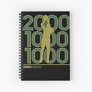 Sabrina Ionescu Basketball Liberty Shirt Notebook