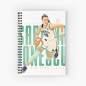 Sabrina Ionescu Spiral Notebook