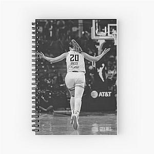 Sabrina Ionescu - Black Spiral Notebook