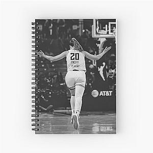 Sabrina Ionescu - Black Spiral Notebook