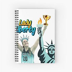 Sabrina Ionescu Lady Liberty Basketball Notebook