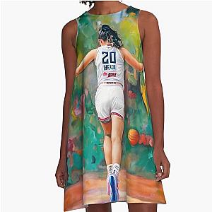 Sabrina Ionescu Paint A-Line Dress