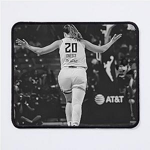 Sabrina Ionescu - Black Mouse Pad