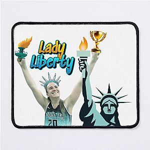 Sabrina Ionescu Lady Liberty Basketball Mouse Pad