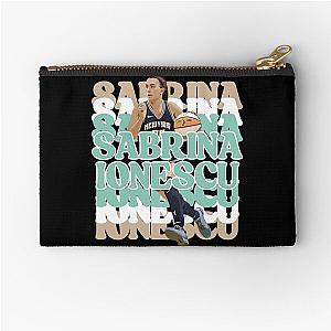 Echo Series: Sabrina Ionescu Dark Background Zipper Pouch