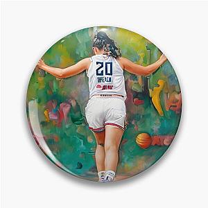 Sabrina Ionescu Paint Art Pin