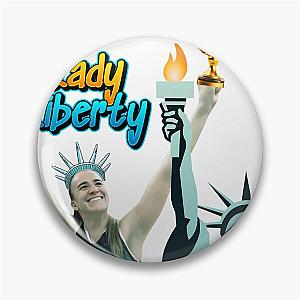 Sabrina Ionescu Lady Liberty Basketball Pin