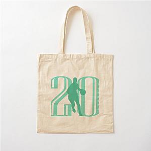 Sabrina Ionescu Jersey Number 20 Cotton Tote Bag