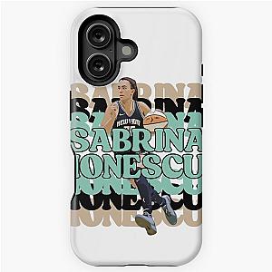Echo Series: Sabrina Ionescu Background iPhone Tough Case