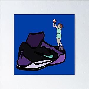 Sabrina Ionescu 1 Shoe Poster