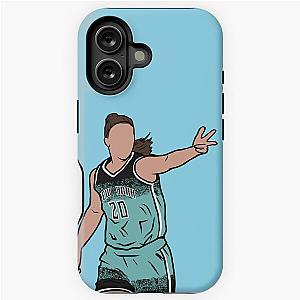 Sabrina Ionescu 3 Point Celebration iPhone Case