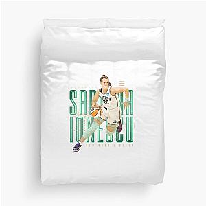 Sabrina Ionescu Duvet Cover