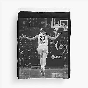 Sabrina Ionescu - Black White Duvet Cover