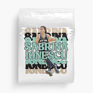 Echo Series: Sabrina Ionescu Duvet Cover