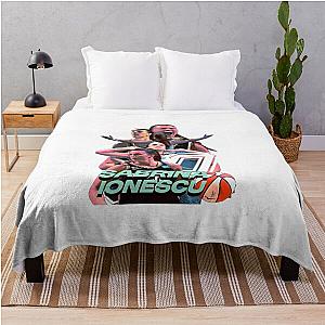 Sabrina Ionescu Throw Blanket