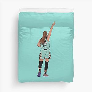 Sabrina Ionescu New York Basketball Liberty Duvet Cover