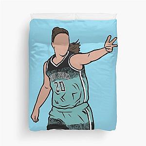 Sabrina Ionescu 3 Point Celebration Duvet